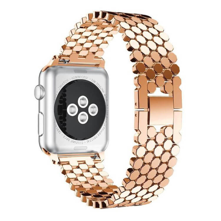 Apple Watch Octagon Rozsdamentes Acél Szíj
