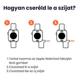 Apple Watch Titán Fémszíj