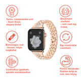 Apple Watch Luxor Rozsdamentes Acél Szíj