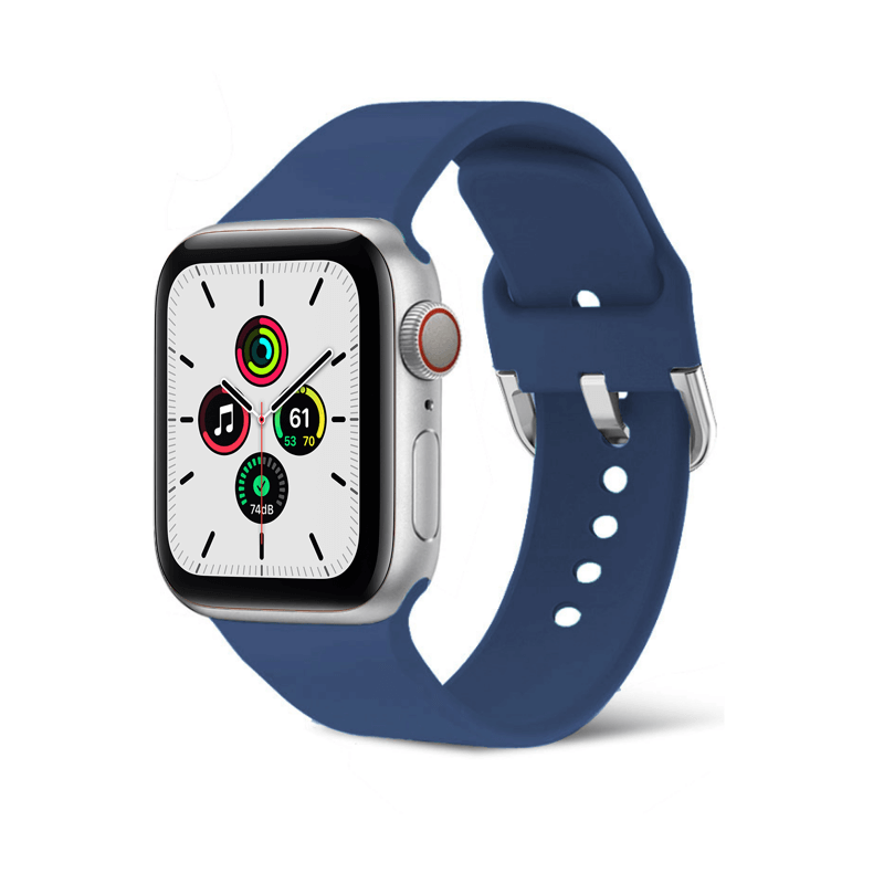 Apple Watch Csatos Szilikon Szíj