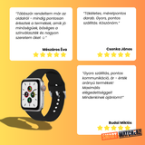 Apple Watch Csatos Szilikon Szíj