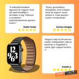 Apple Watch Mágneses Bőr Szíj