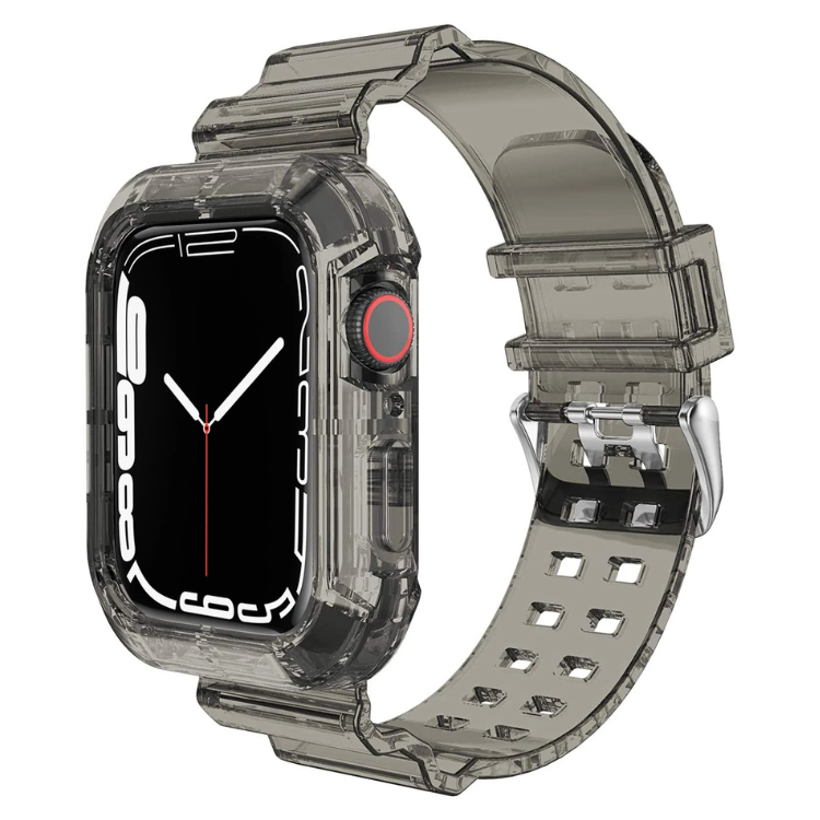 Átlátszó Szilikon Apple Watch Szíj és Tok