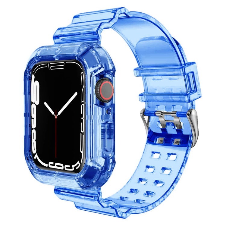 Átlátszó Szilikon Apple Watch Szíj és Tok