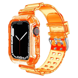 Átlátszó Szilikon Apple Watch Szíj és Tok