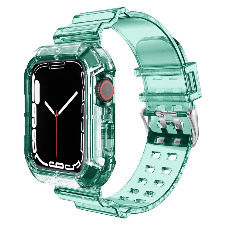 Átlátszó Szilikon Apple Watch Szíj és Tok