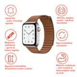 Apple Watch Leather Loop Szíj